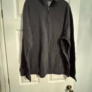 Ralph lauren Men's Gray Half-Zip Sweater